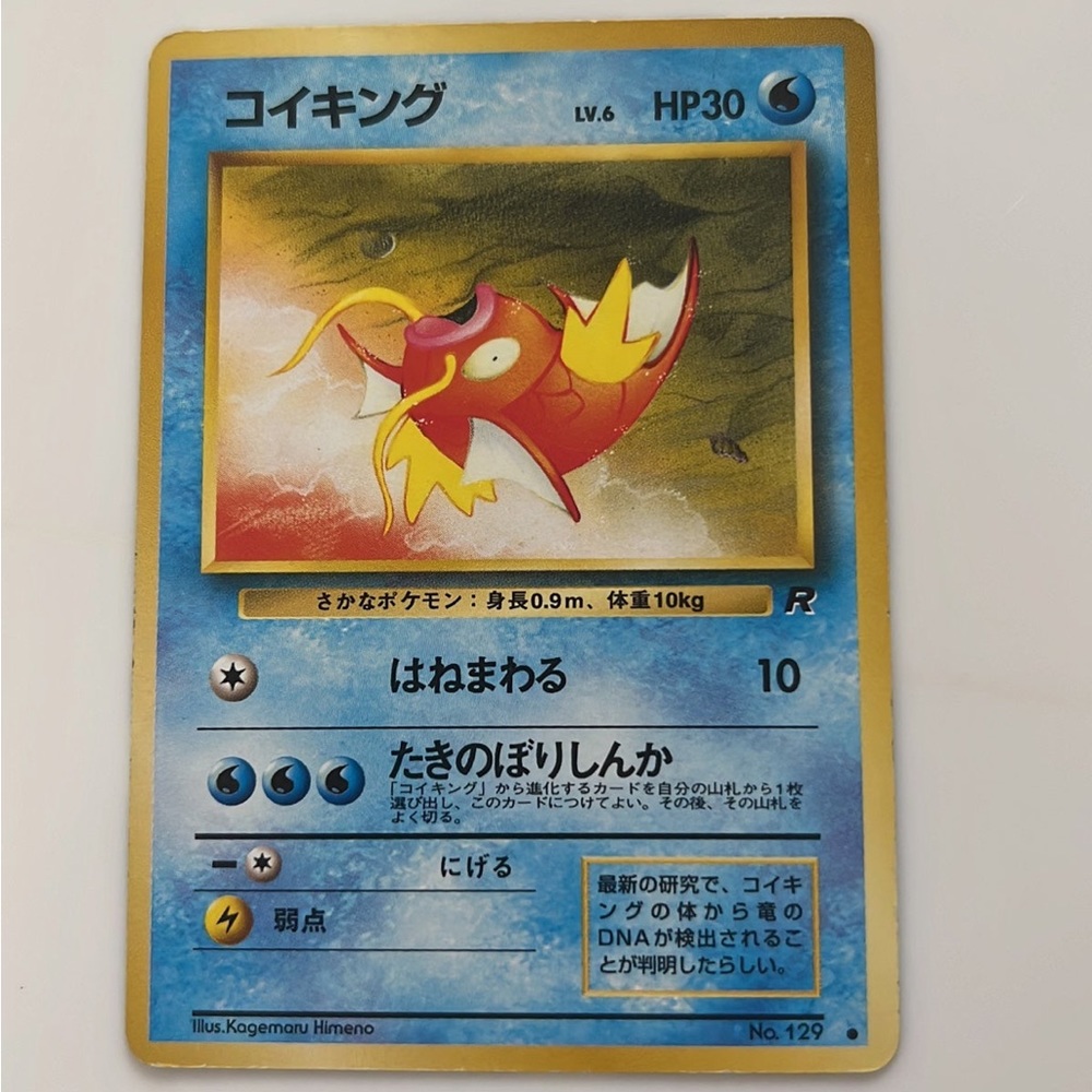 Pokémon Magikarp Japanese